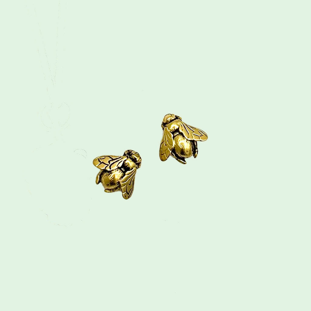 Baby Bumblebee Earrings