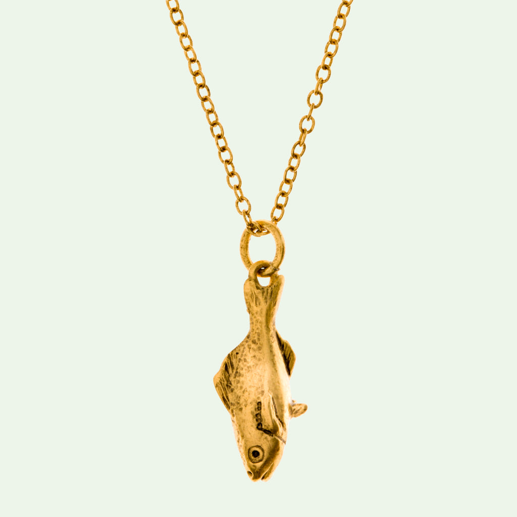 fish necklace by janet mavec