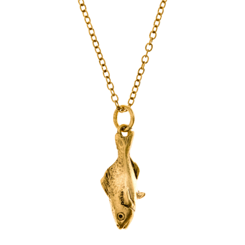 Koi Fish Duo Necklace 2.0 in Gold (Not A Set) | Flaire & Co.